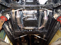 Защита КПП (2,5 мм, сталь) для Jeep Cherokee 2007-2012 (V - 2.8CRD; 3.7), Dodge Nitro 2007-2011 (V - 3.7; 4.0; 2.8 CRD) Sheriff.04.0975