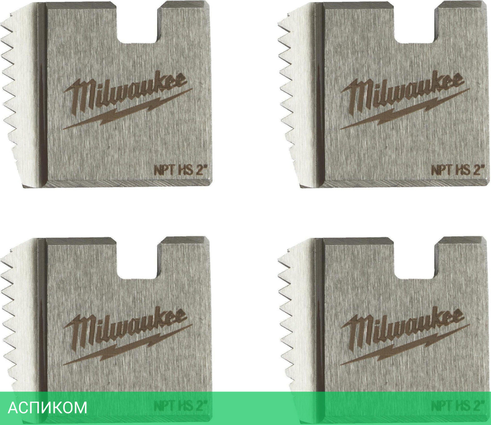 Плашка для резьбонарезного инструмента Milwaukee FPTD 2" NPT HS (48361112)