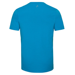Футболка для мальчика теннисная Head Club Carl T-Shirt JR - electric blue
