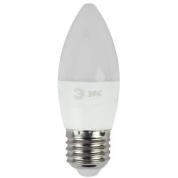 Лампа светодиодная ЭРА RED LINE LED B35-6W-840-E27 R 6Вт свеча нейтральный белый свет Е27 | Лампы cветодиодные Свеча (B/C)