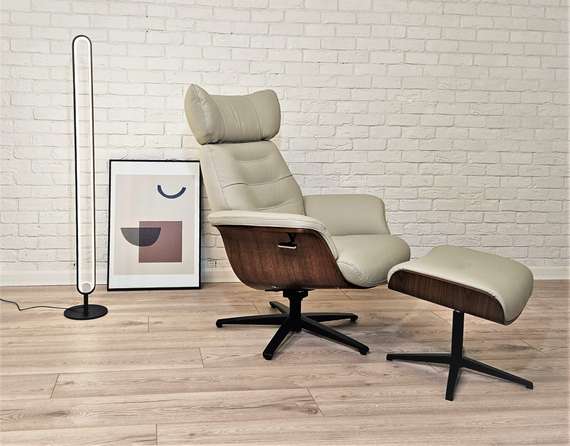 Кресло с оттоманкой Timeout