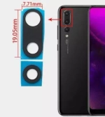 Стекло камеры для Huawei P20 Pro (CLT-L29) (комплект 2 шт.) Черный