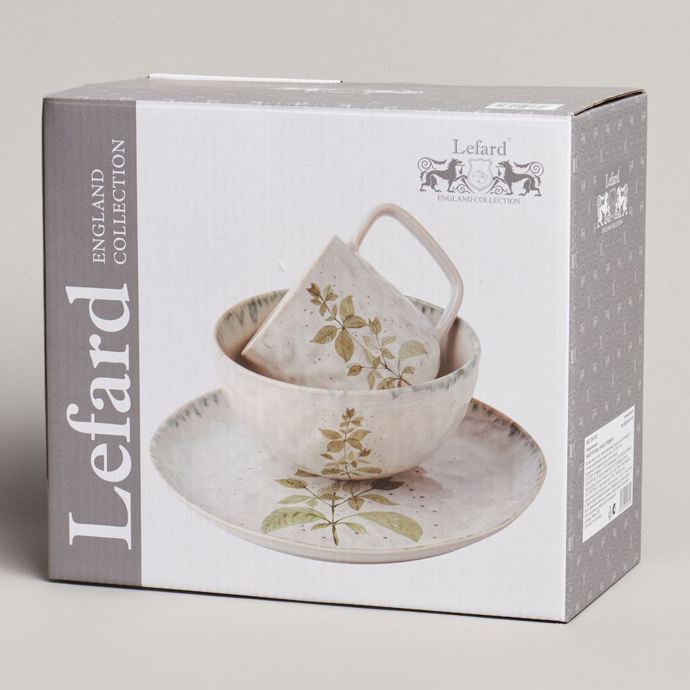 НАБОР ПОСУДЫ LEFARD "FLOWERS" 3 ПРЕДМЕТА (КОР=8НАБ)