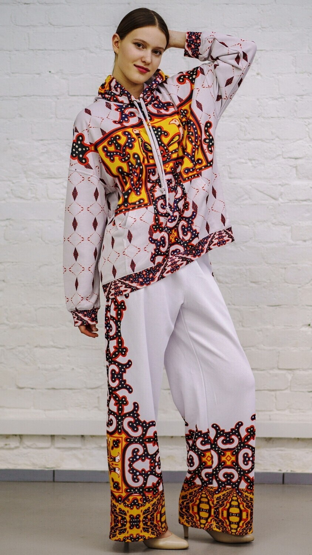 Комплект (худи и брюки) "Славянские узоры"