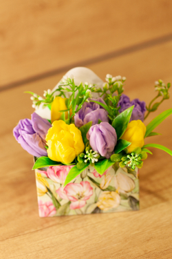 Весна, композиция в конверте 