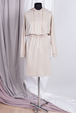 Платье женское 3416АП, какао #47К053416АП