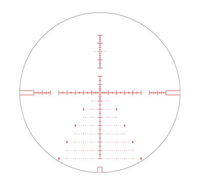 Оптический прицел ARTELV LRS 4-16x50 FFP, 30mm, с подсветкой