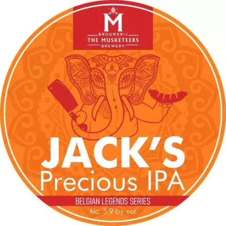 Пиво Мушкетеры Джек Прешес ИПА / The Musketeers Jack's Precious IPA 30л - кег