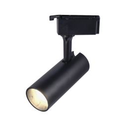 Трековый светильник однофазный ЭРА TR5-10 COB BK светодиодный 10Вт 4000К 700Лм черный | Однофазные светильники LED