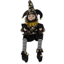 GAEM Игрушка набивная "Клоун" (муз, движ), L15 W13 H45 см (полка 30 см.)