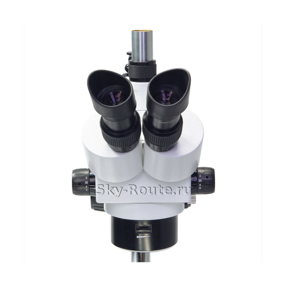 Микроскоп  тринокулярный планахромат  (MRP-3500Т 4 объектива)