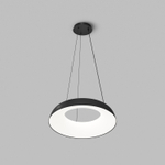 Cветильник подвесной TORION, 70Вт LED, ?630x1500 мм, 3000–6000K, алюминий, акрил, черный