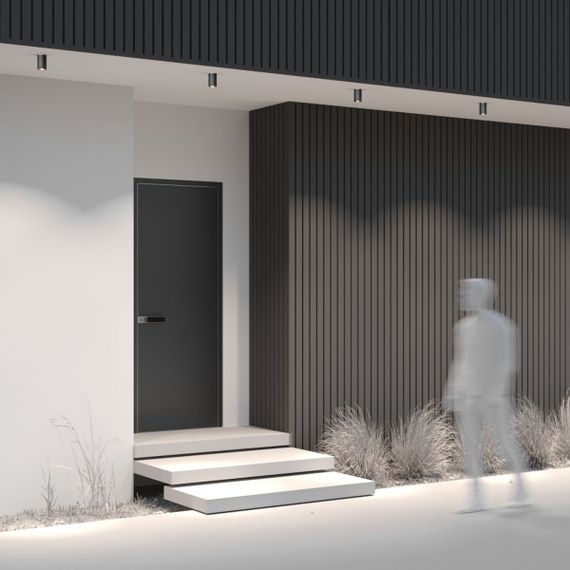 Уличный светильник Maytoni Roll O307CL-01B