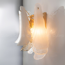 Бра Cloyd WASABI W3 / выс. 39 см - керамика - золото (арт.20407)