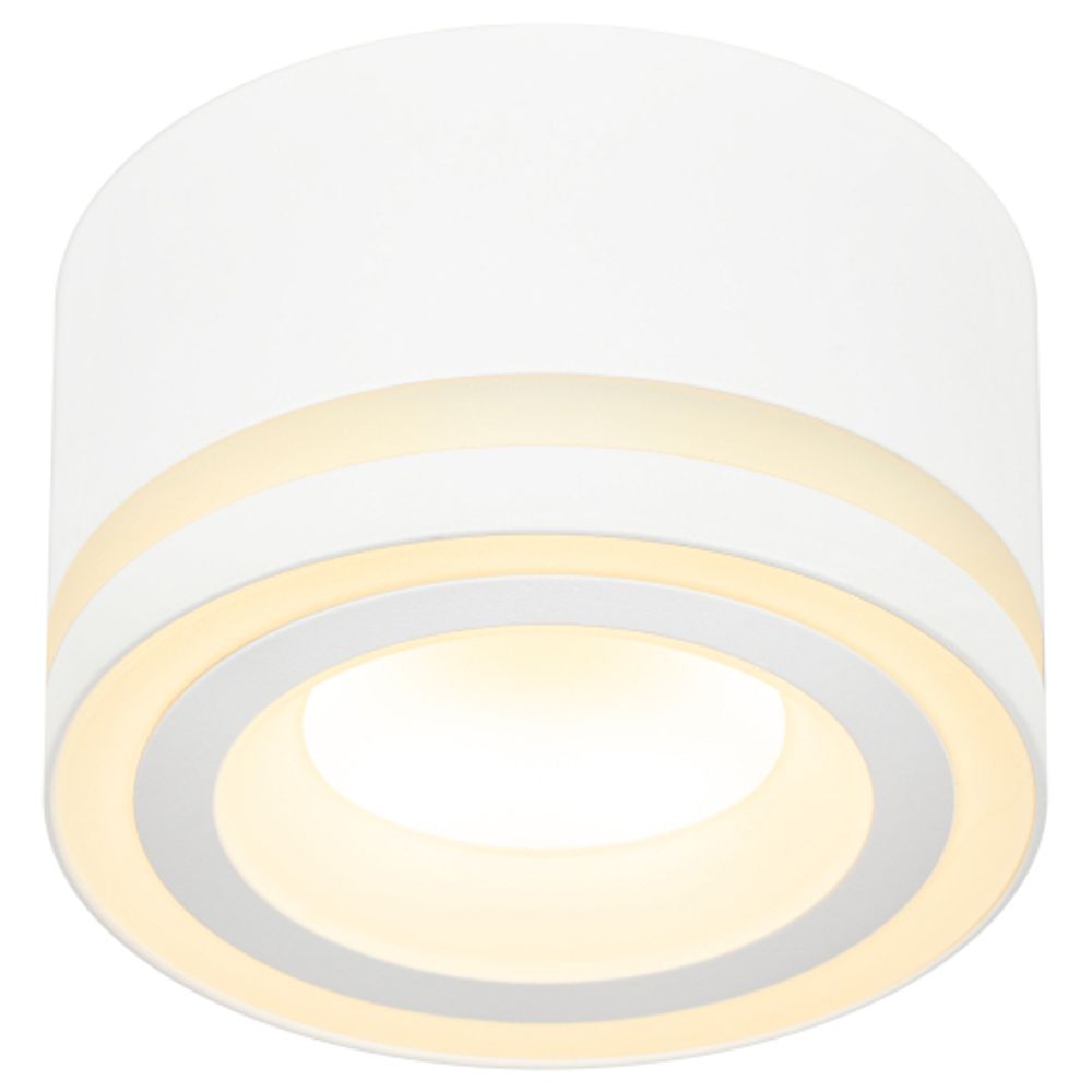 Светильник настенно-потолочный спот ЭРА OL51 WH GX53 IP20 белый | Накладные светильники