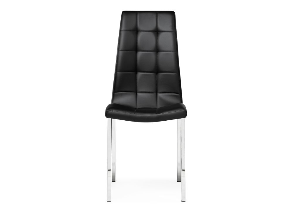 Стул на металлокаркасе DC2-092-2 black / chrome