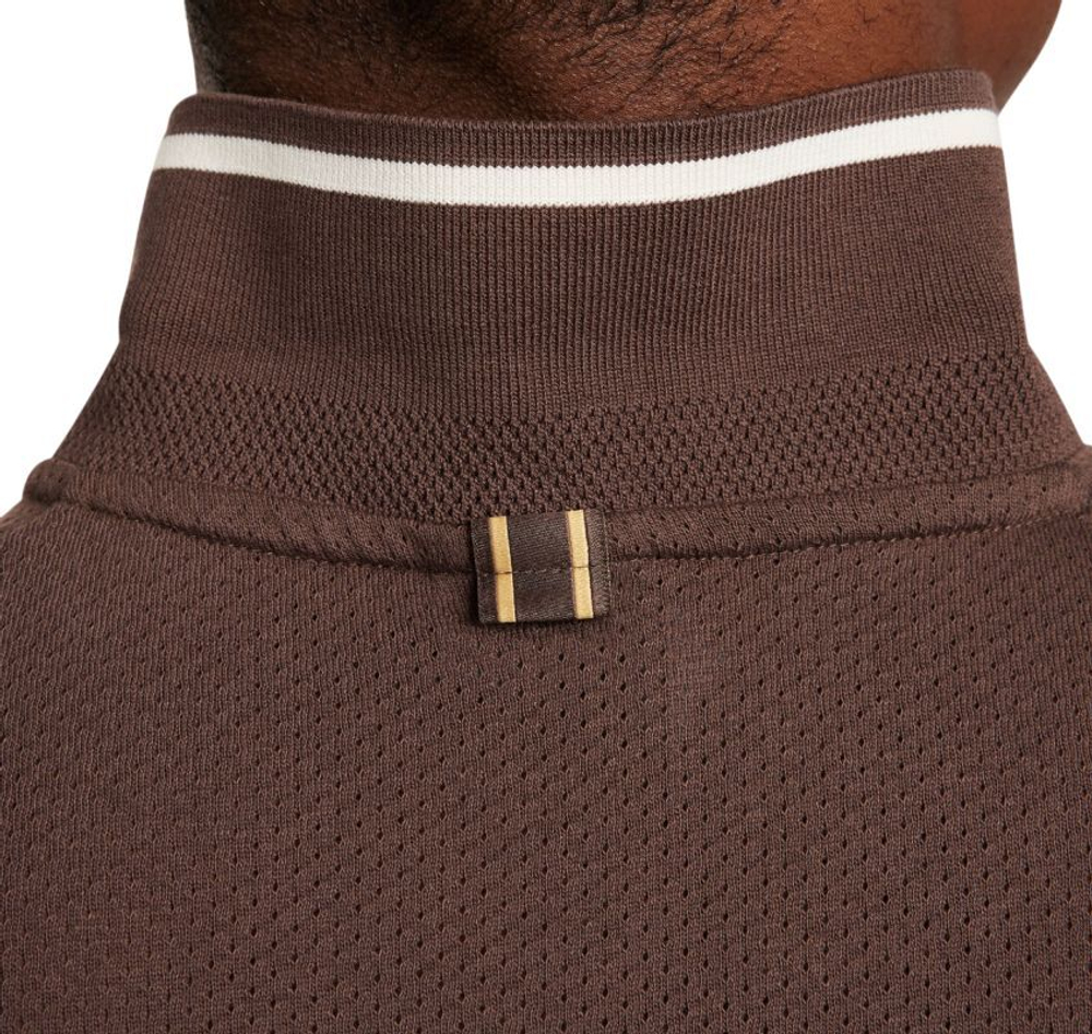 Мужское теннисное поло Nike Court Heritage Tennis - Коричневый