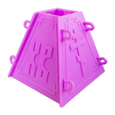 Форма д/кулича №1 пластик, разъемная