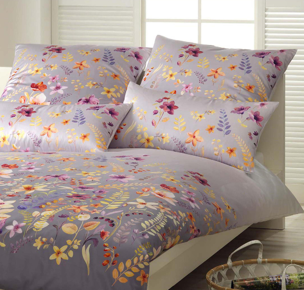 Наволочка 50x70 Elegante Pavillon серебро