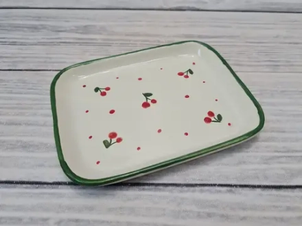 Блюдце прямоугольное Кантри 14*18 см