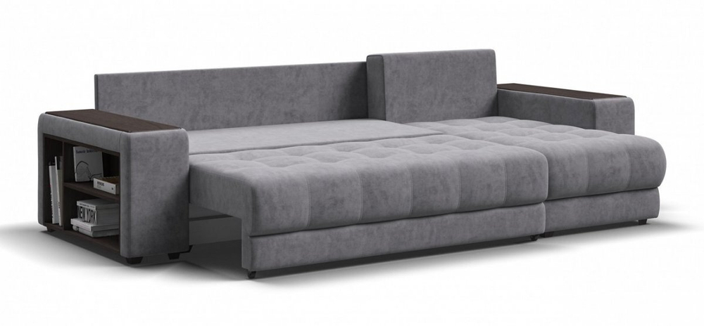 Угловой диван Босс ХЛ Велюр Роял агат