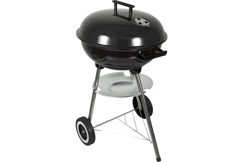 ЖАРОВНЯ BOYSCOUT С КРЫШКОЙ/НА КОЛЕСАХ D40,5СМ H68СМ 61252