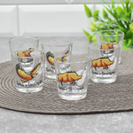 Набор стаканов 6шт 50мл "Ода" Дикий и свободный