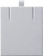 Вкладыш 07/горизонтальный/для серег/2 прорези/петелька