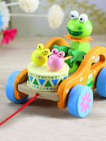 Игрушка интерактивная для малышей "Лягушонок с барабанами"
