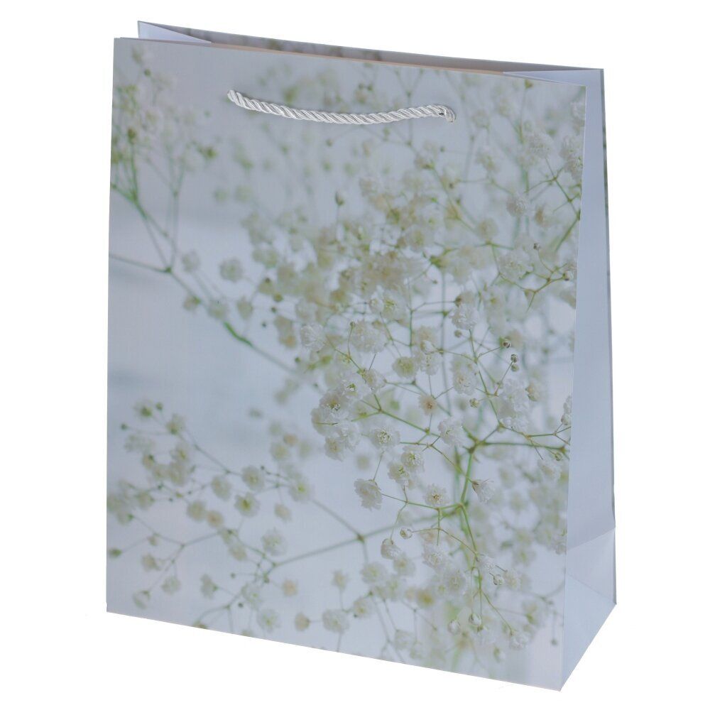 GAEM Пакет подарочный (бумага 210г/м2, блок 12шт), L26 W10 H32 см, 4в.