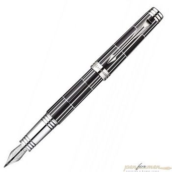 Перьевая ручка Parker Premier Luxury F565 Black CT перо золото 18Ct F (1876380)