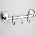 Вешалка 3 крюч, хром, Frap, F1615-3