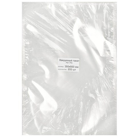 Пакет вакуумный 350х500 ПЭТ/ПЭ ПКТ СБ 72мкм