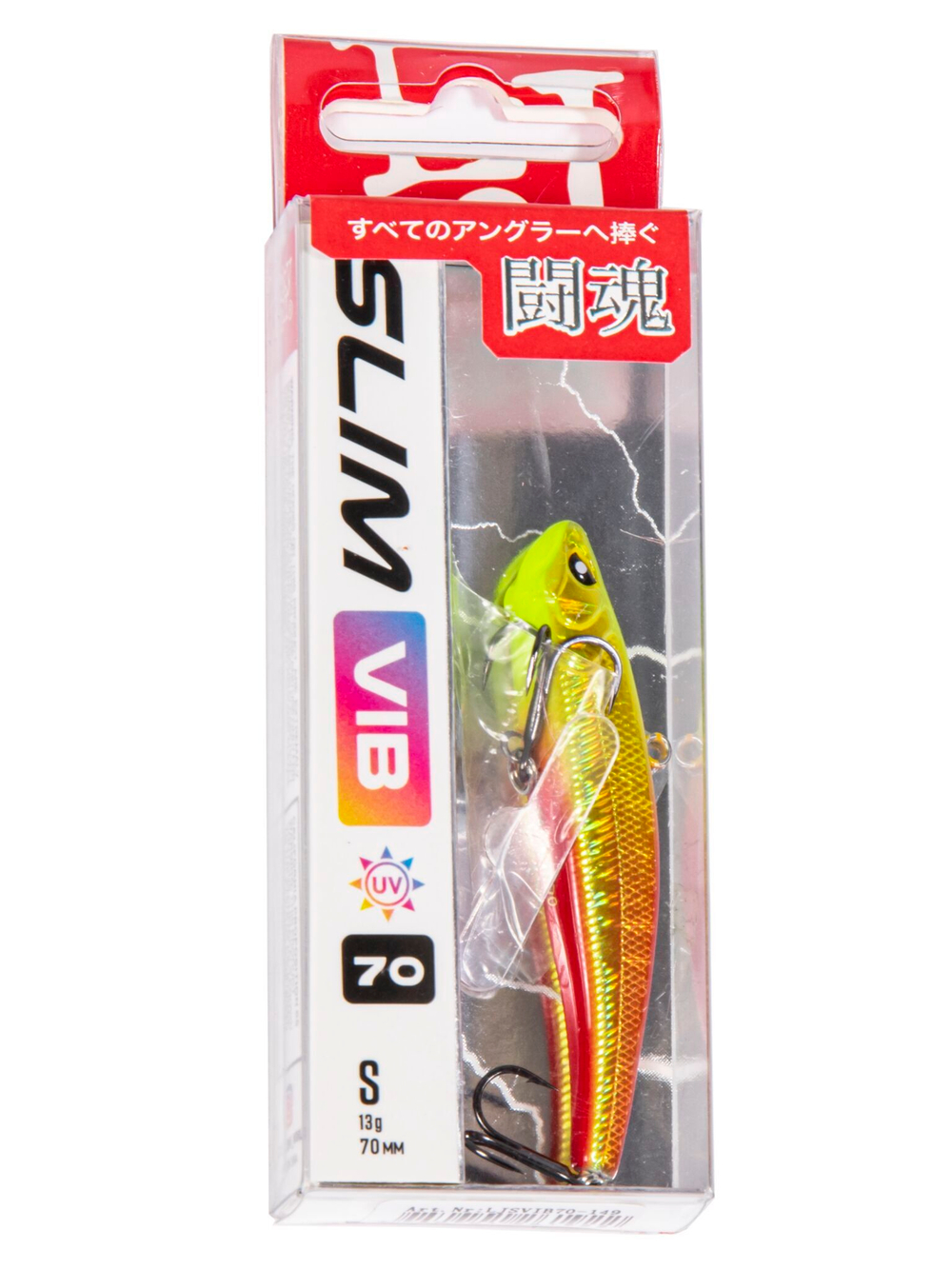 Воблер тонущ. вертикал. LJ Pro Series SLIM VIB S 70.00/149