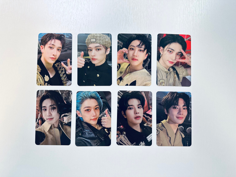 Фотокарты Stray Kids "樂-STAR" (Rock Star) MUSICPLANT