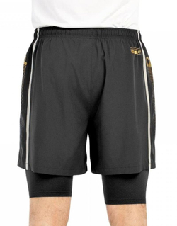 Мужские теннисные шорты Bullpadel Barde - черный