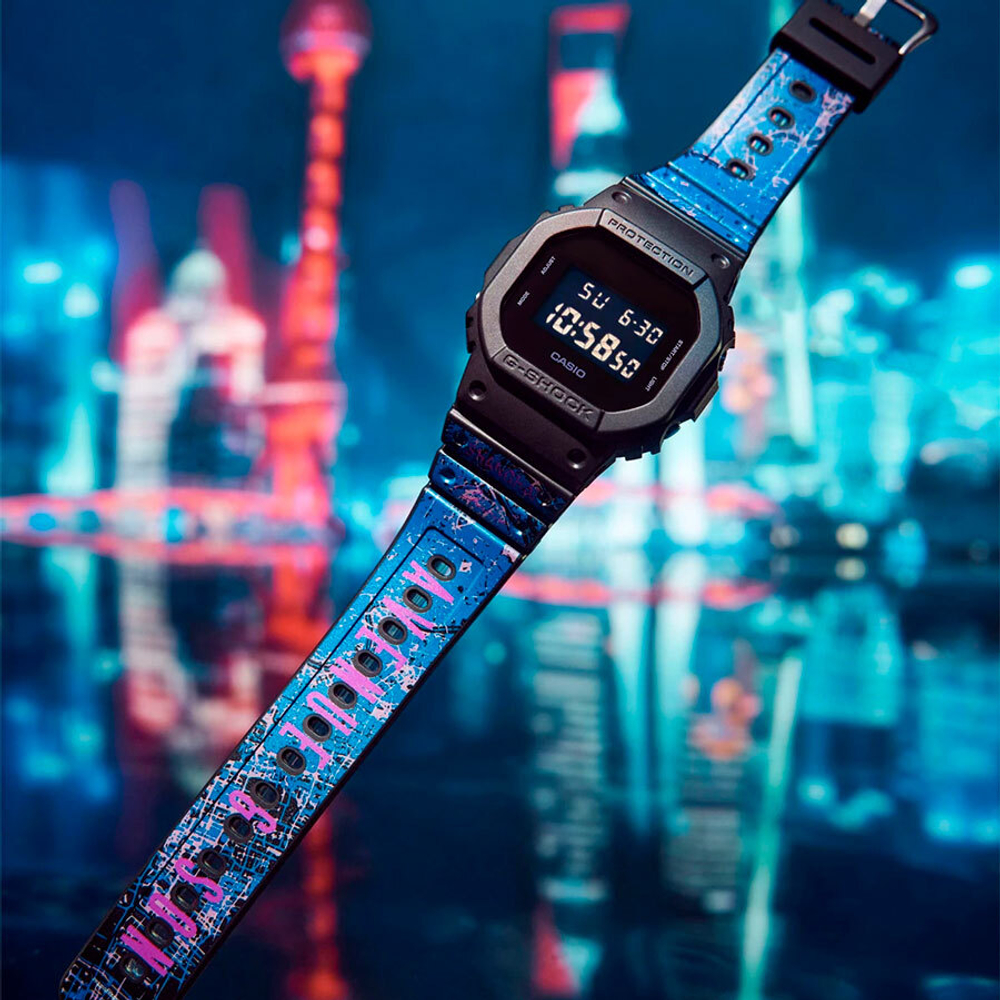 Мужские наручные часы Casio DW-5600BB-1PRC