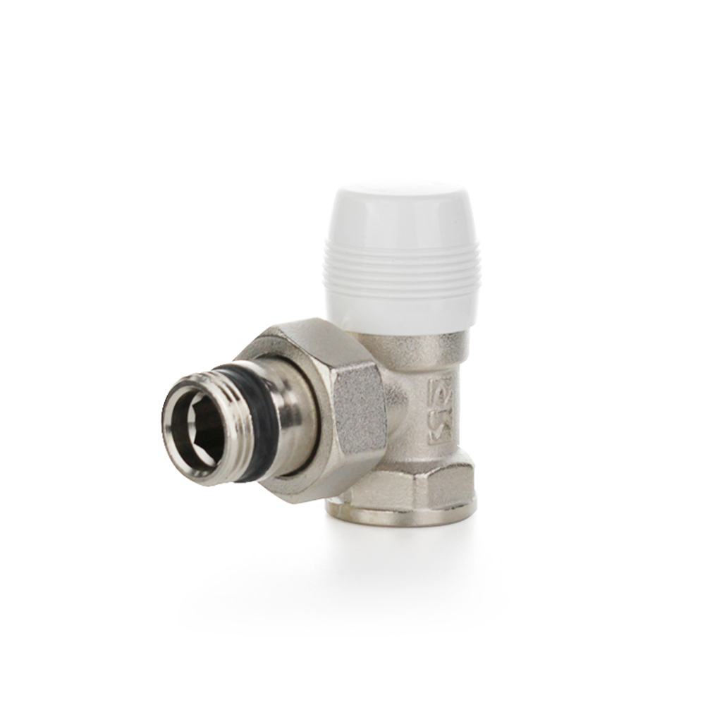 Вентиль отсекающий угловой ELSEN - 1/2" (ВР/НР-американка, с дополнительным уплотнением)