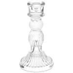 Подсвечник «Грани» 8*15,5 см, Белый