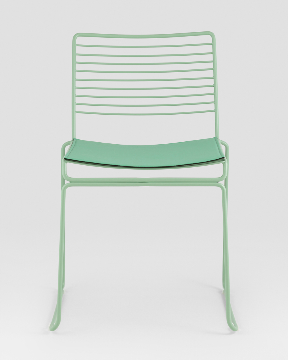 Стул обеденный Danny зеленый с подушкой