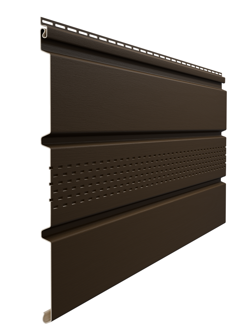 Docke STANDARD Софит с центральной 3000х305мм 0.92м2 Шоколад