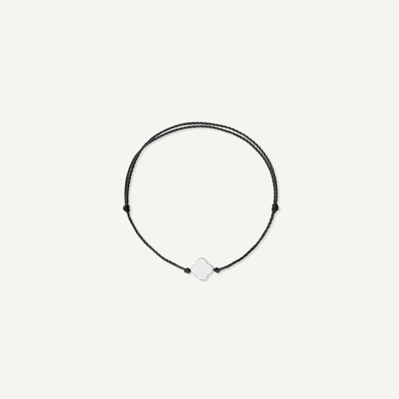 Браслет Сплетенный – Черный