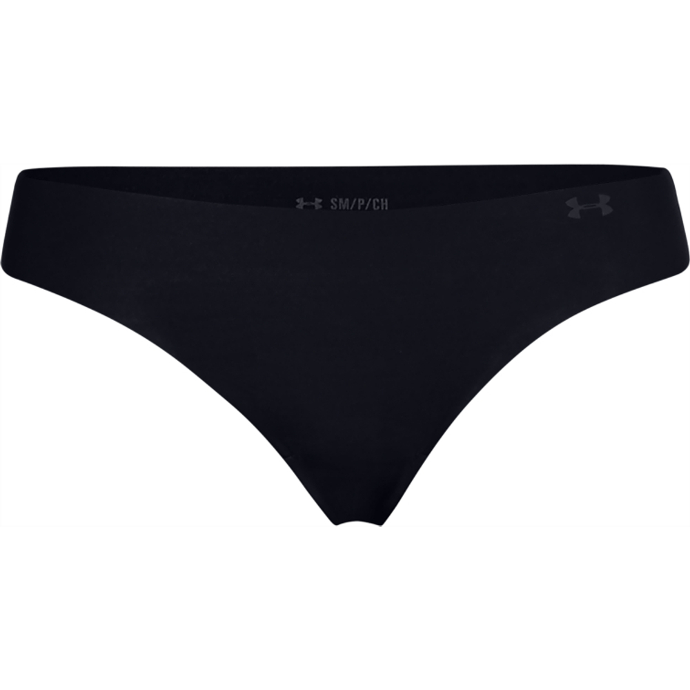 Спортивные трусы Under Armour Women's UA Pure Stretch Thong Underwear 3-Pack - black