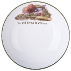 ТАРЕЛКА СУПОВАЯ LEFARD "FAMILY HOUSE" 570 МЛ 18*5,2 СМ В ФОРМЕ САЛАТНИКА (КОР=24ШТ.)