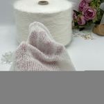 Пряжа для вязания кид мохер с мериносом на бобине (200 гр на конусе)