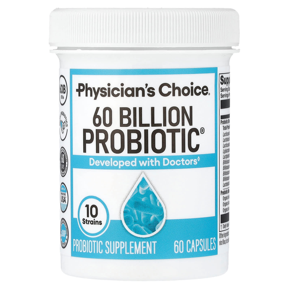 Physician's Choice, 60 Billion Probiotic®, 60 капсул