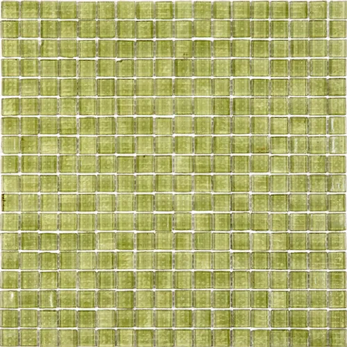 NW13 Мозаика из цветного стекла Alma Glice серый зеленый квадрат