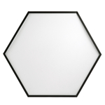 Светильник LED ЭРА Geometria SPO-122-B-40K-066 Hexagon 66Вт 4000К 5300Лм IP40 800*800*80 черный подвесной