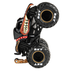 Spin Master Monster Jam - супервнедорожник Monster Mutt Rottweiler в масштабе 1:64 + перекладина на колесиках 20130586 / артикул   58701 6044941 20130586  / GTIN 778988553480