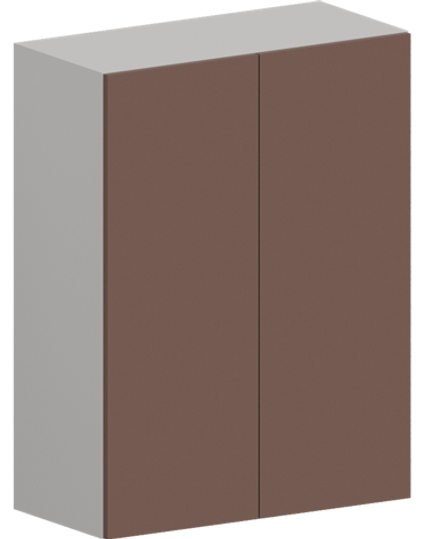 Кухня Модуль ШВ 709 Белый / Пудрово-розовый